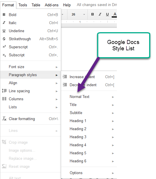 Google docs 2