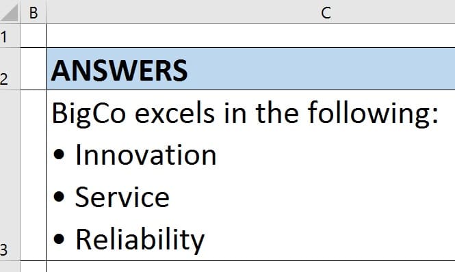 Excel Bullets Image 8