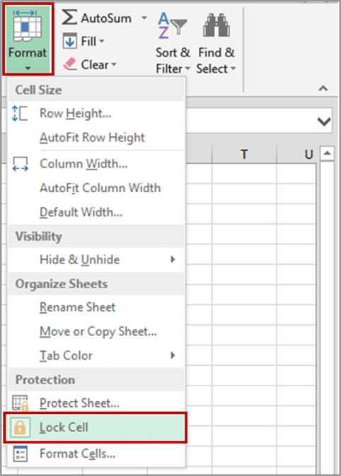 Self Lock Cells How to Unlock or Protect Cells in Excel