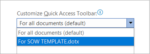 Attach QAT to your Custom Template