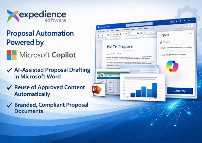 Expedience Software Joins Microsoft AI Cloud Partner Program to Deliver Copilot-Powered Proposal Automation in Microsoft Word